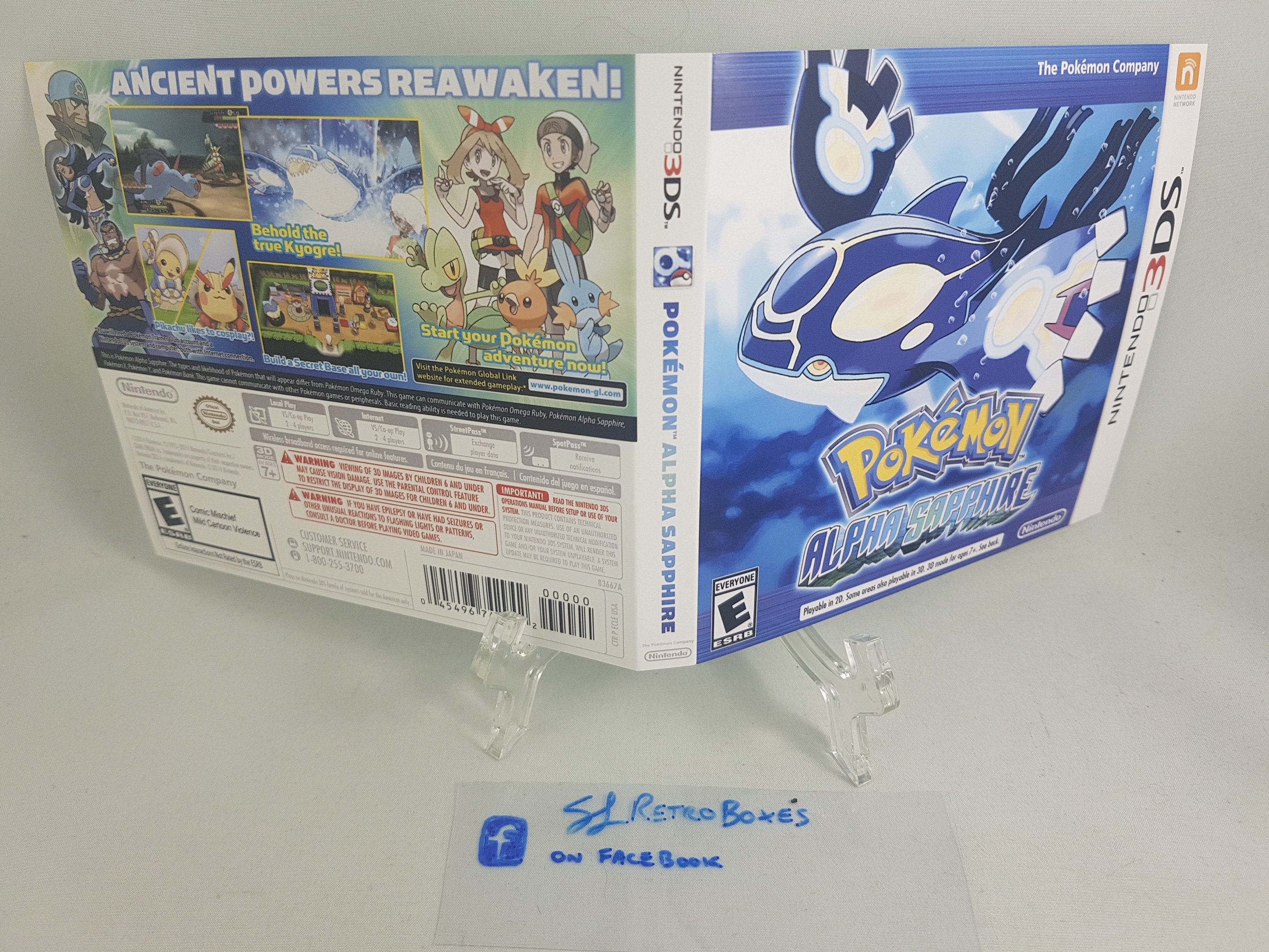 Pokemon Alpha SAPPHIRE & Pokemon Omega RUBY RUMBLE Blast - Etsy Hong Kong