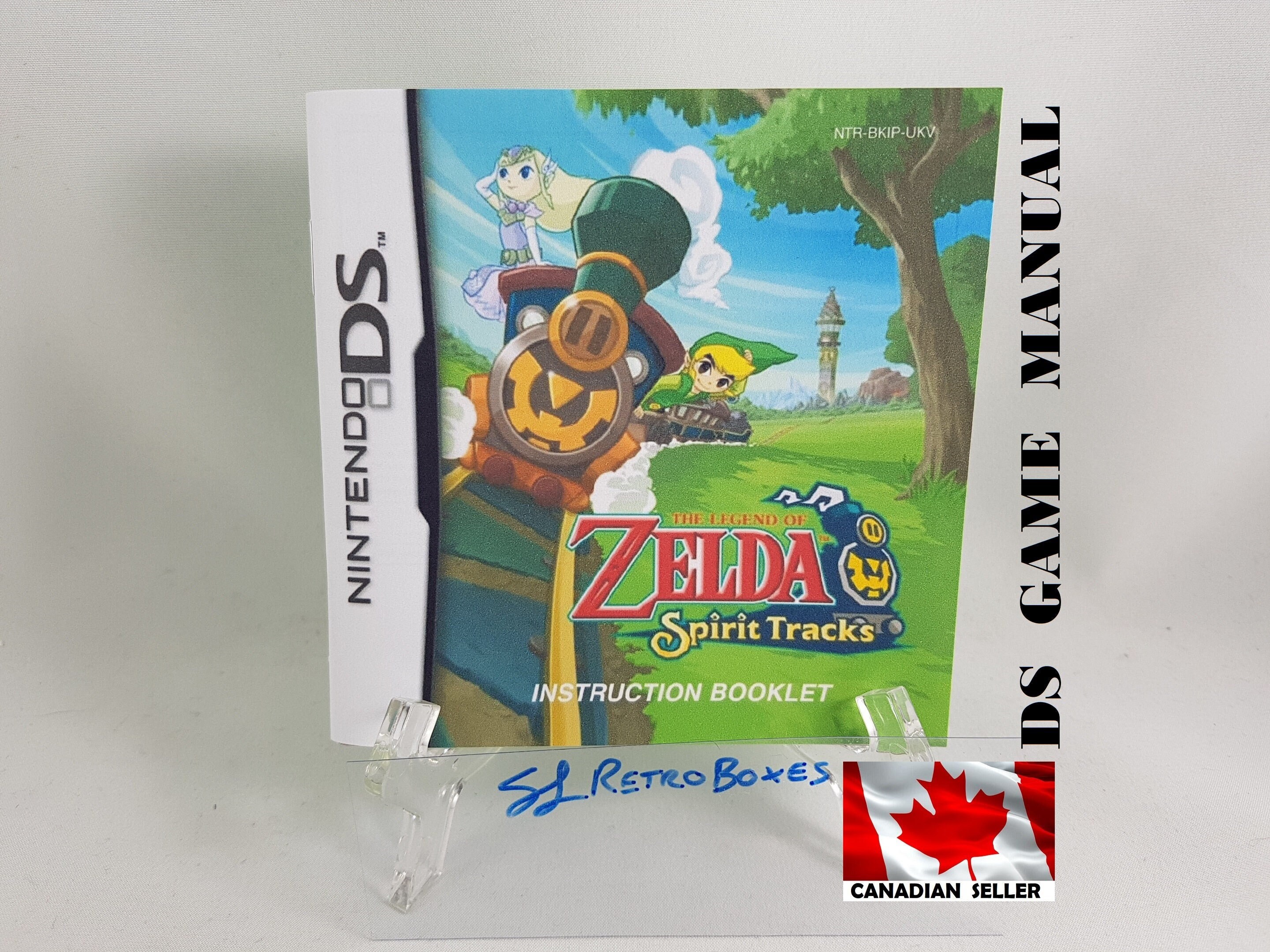 Zelda Spirit TRACKS NDS Nintendo DS Replacement Game - Etsy Sweden