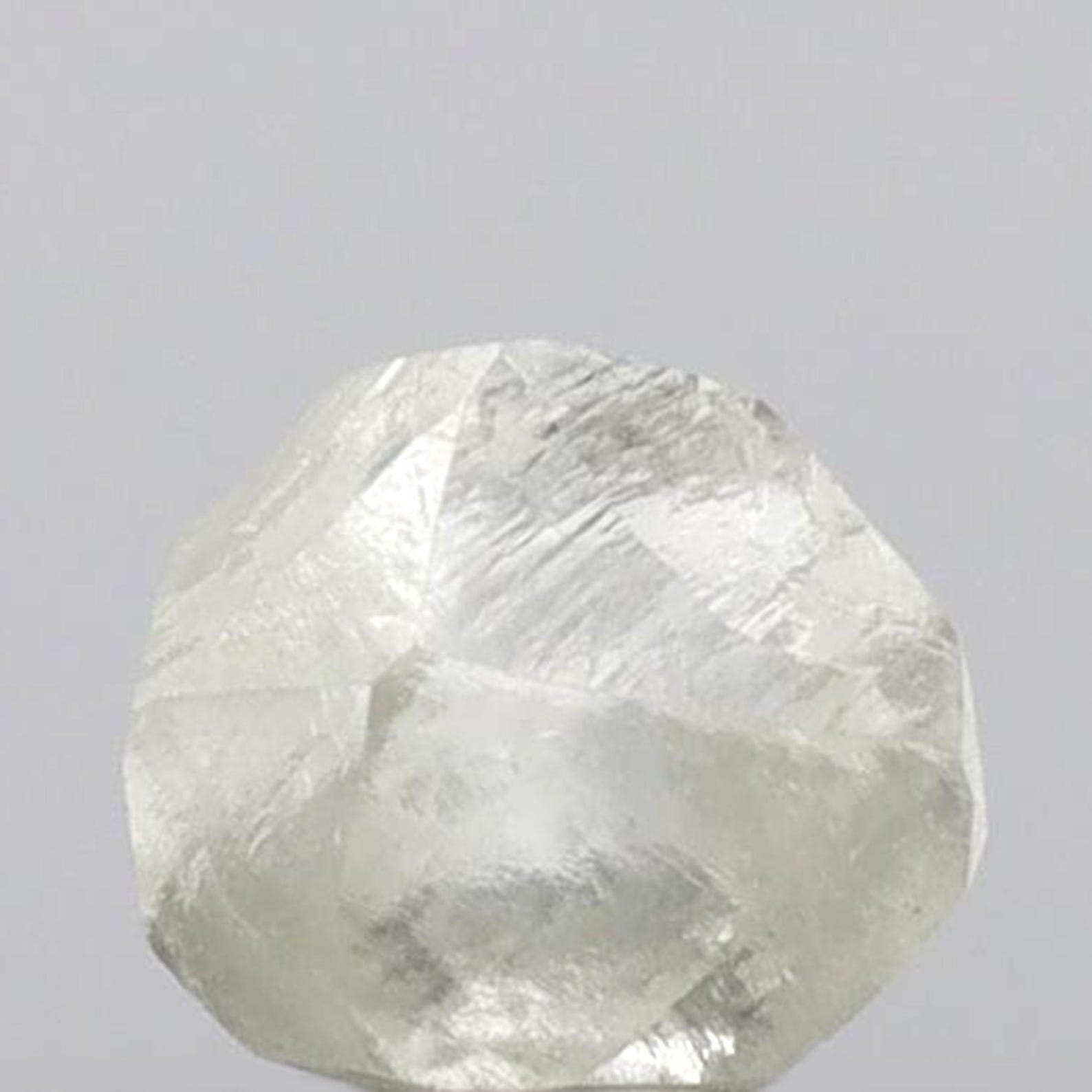 0.47 CT Natural White Color Rough Diamond Craft the Perfect Gift for ...