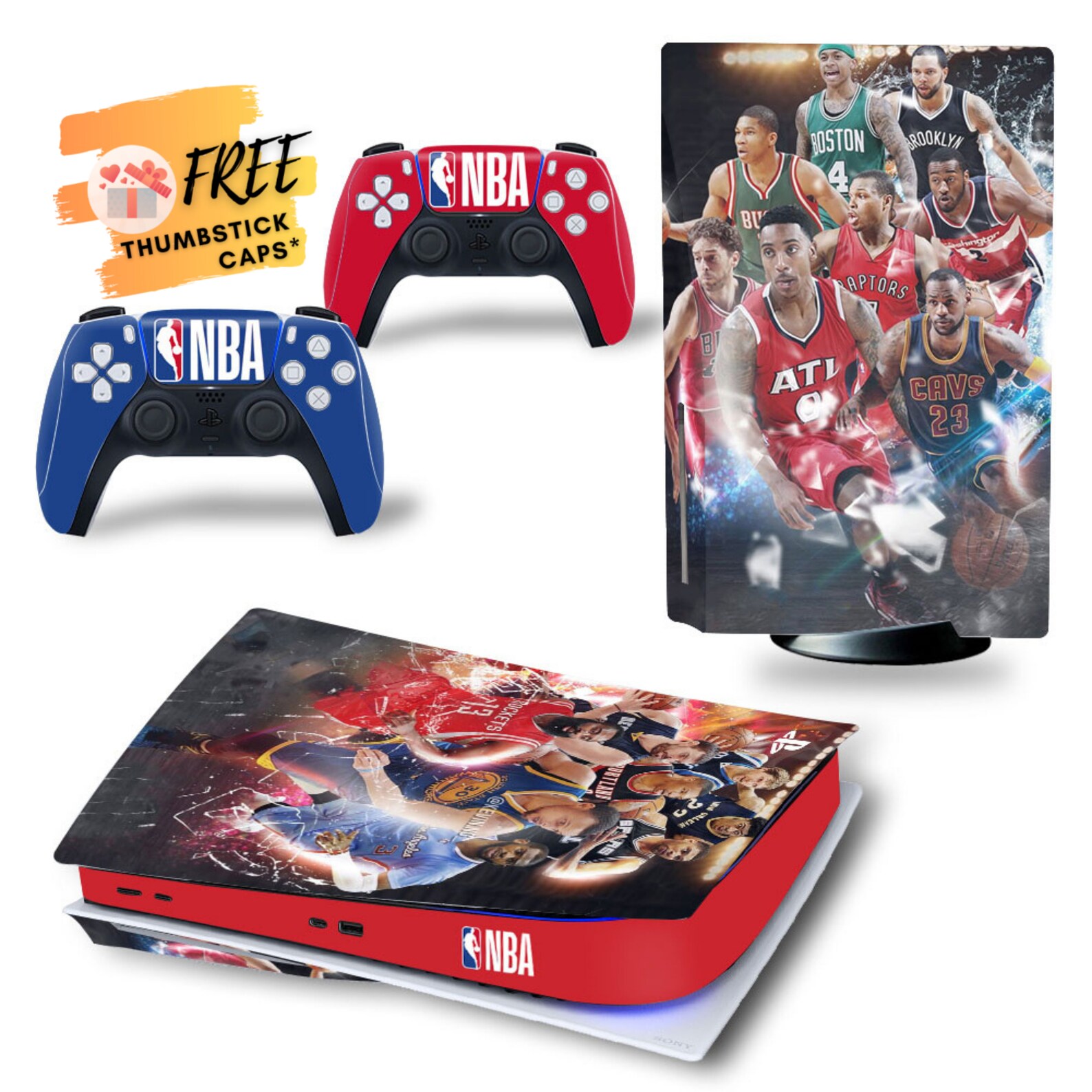 Basketball Skin for PS5 Console & Controller Sony Playstation Etsy