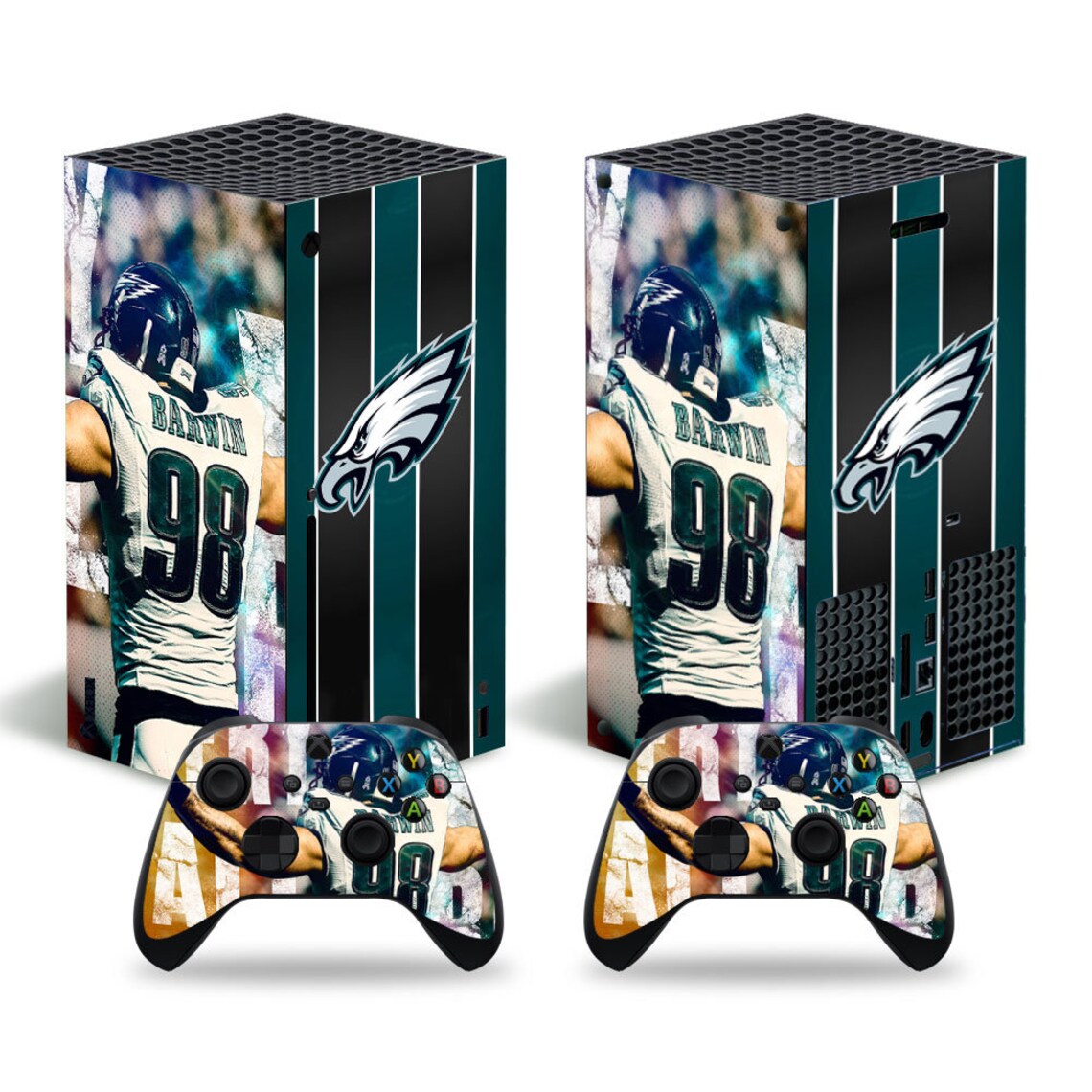 NFL Philadelphia Eagles Xbox Series X/S Skins Vinyl Decal Etsy