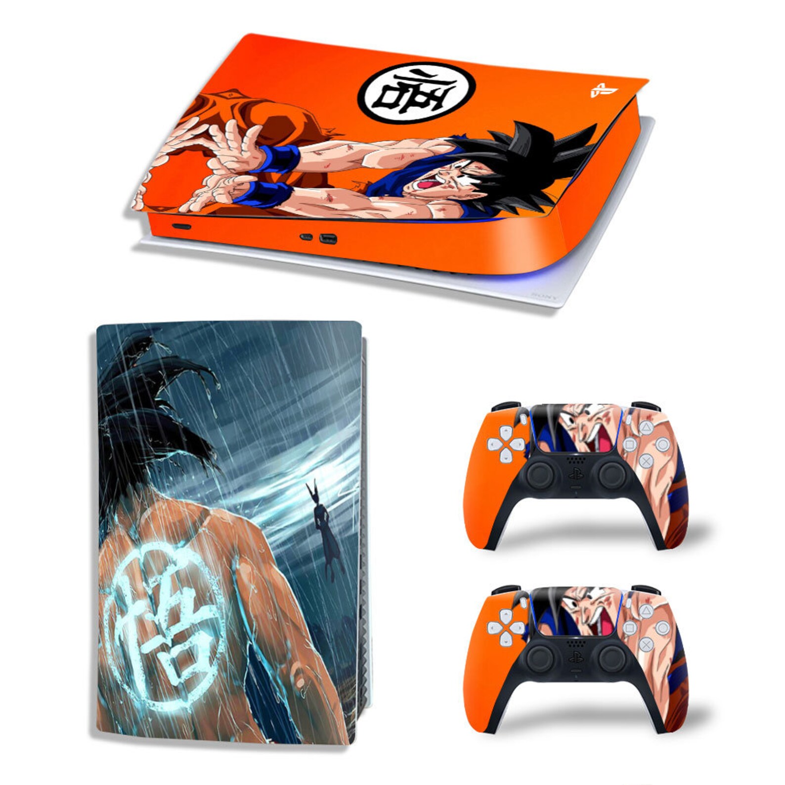 PS5 Skin Dragon Ball Z Theme Vinyl Decal Full Wrap Cover Etsy