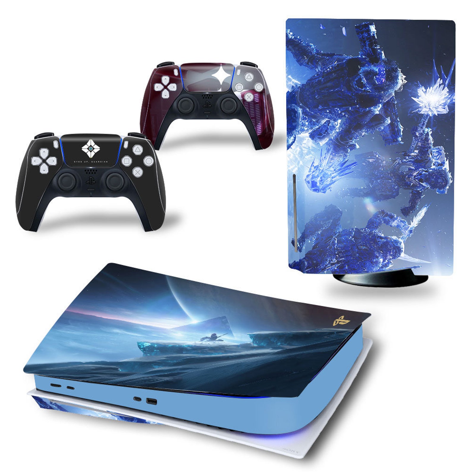 PS5 Skin Vinyl Decal Full Wrap Cover Stickers for Sony Etsy