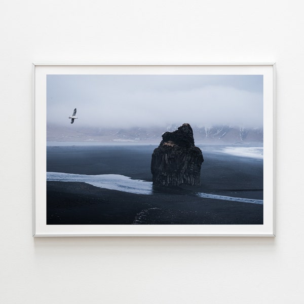 Poster Island Black Beach Reynisfjara