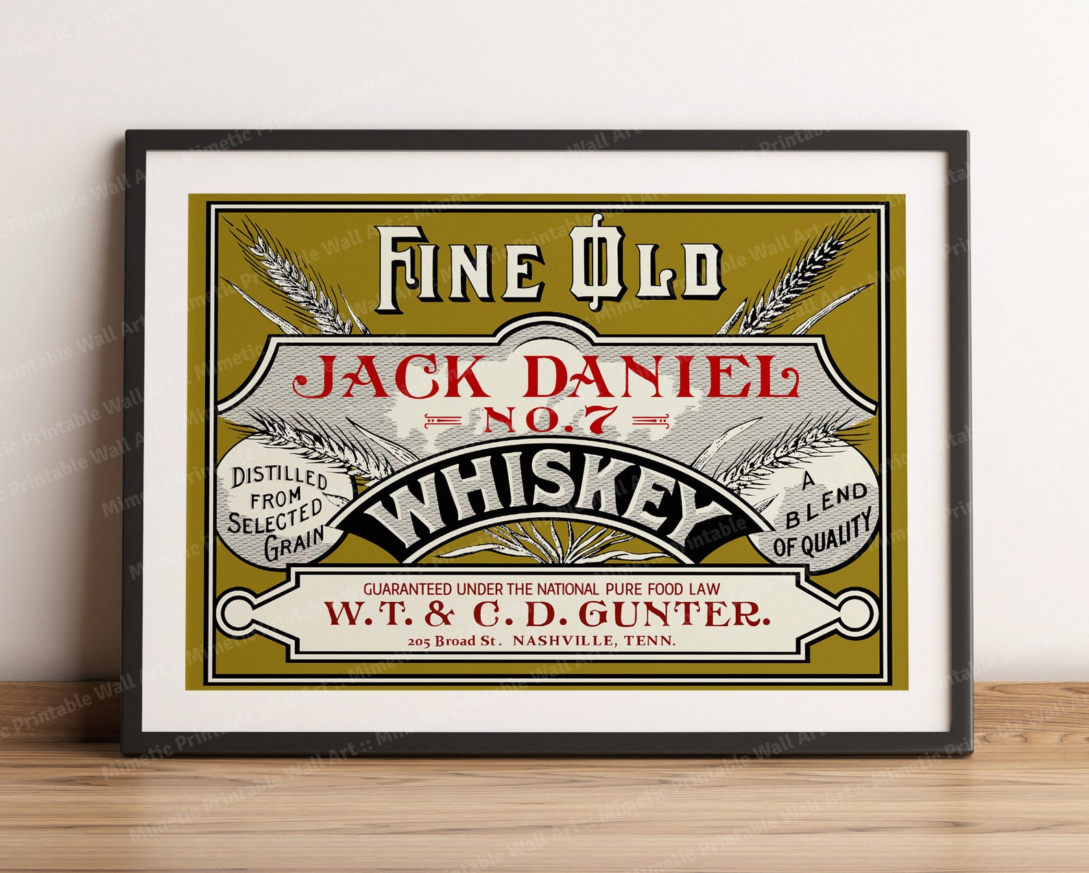 Jack Daniels Vintage Label Jack Daniel SVG Printable Rusty Etsy