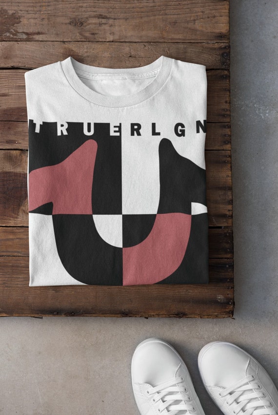 TRUE RELIGION Logo New Vtg White Tshirt 