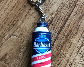 Barbasol Shaving Cream Keychain
