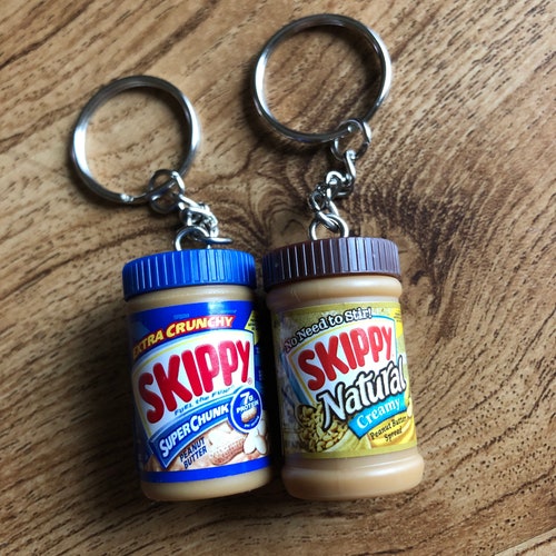 Peanut Butter and Jelly Keychain Set With Lock & Key Best Etsy