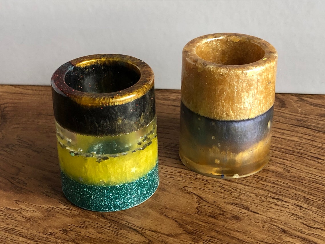 Epoxy Resin Shot Glass Etsy