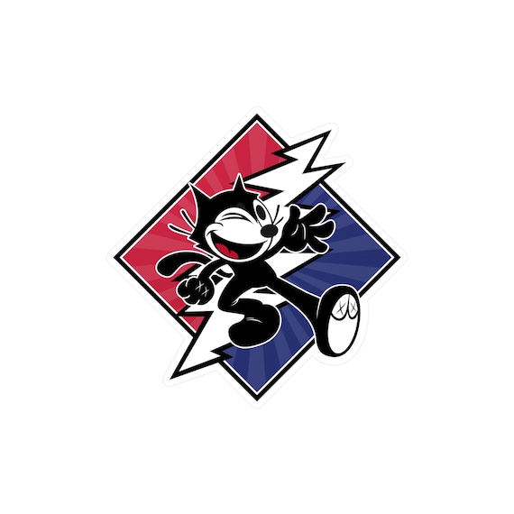 Felix Bolt Keep on Truckin' Sticker Kiss-Cut Vinyl Decals Water, Scratch and UV Resistant FREE SHIPPING!