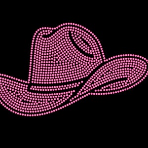 Strass-Design-Vorlage, Cowboyhut 10.183w X 5.738h, ss10