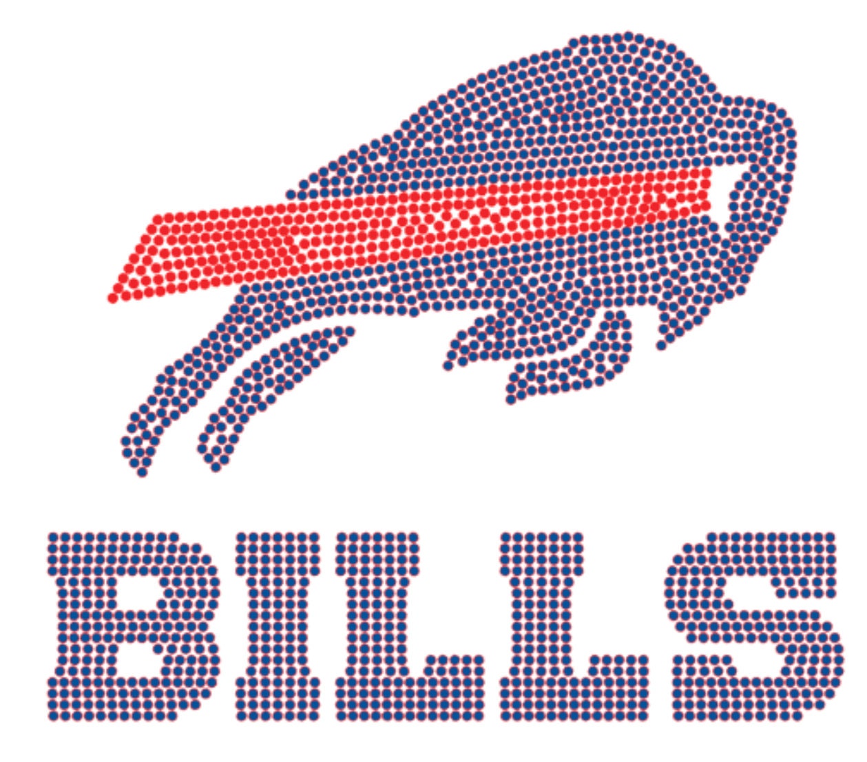Adesivo In Vinile Buffalo Bills 11x17 Con Licenza Ultra WinCraft Adesivo In Vinile Buffalo Bills 11x17 Con Licenza Ultra WinCraft