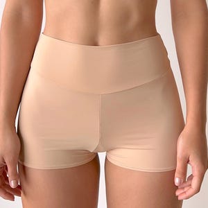 Nahtlose Boxer Panty Hohe Taille Frauen No Show Bequeme Unterwäsche Alltag Dessous
