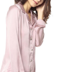 Classic Button Shirt Pajama Set: image 5