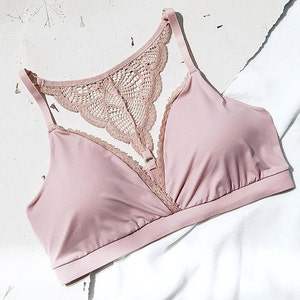 Lace Back Bralette