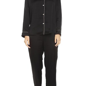 Classic Button Shirt Pajama Set: image 8