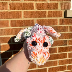 Crochet Rainbow Dragon Plush | Fantasy Amigurumi Toy | Stuffed Dragon Gift | Mythical Creature Decor | Whimsical Soft Dragon