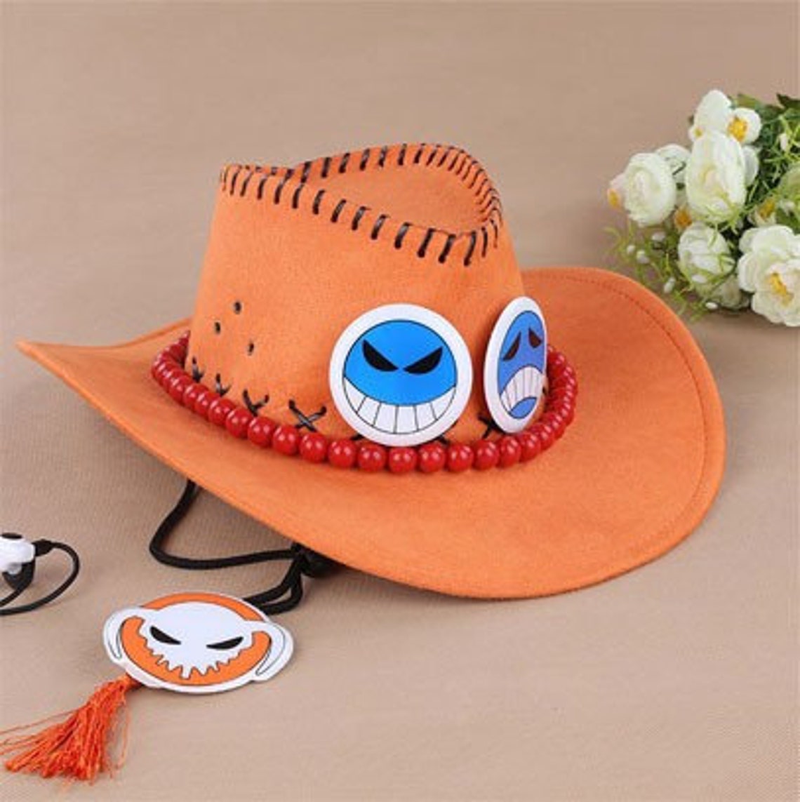 Buy Cool Anime Hat Portgas D. Ace One Piece brother of | Etsy