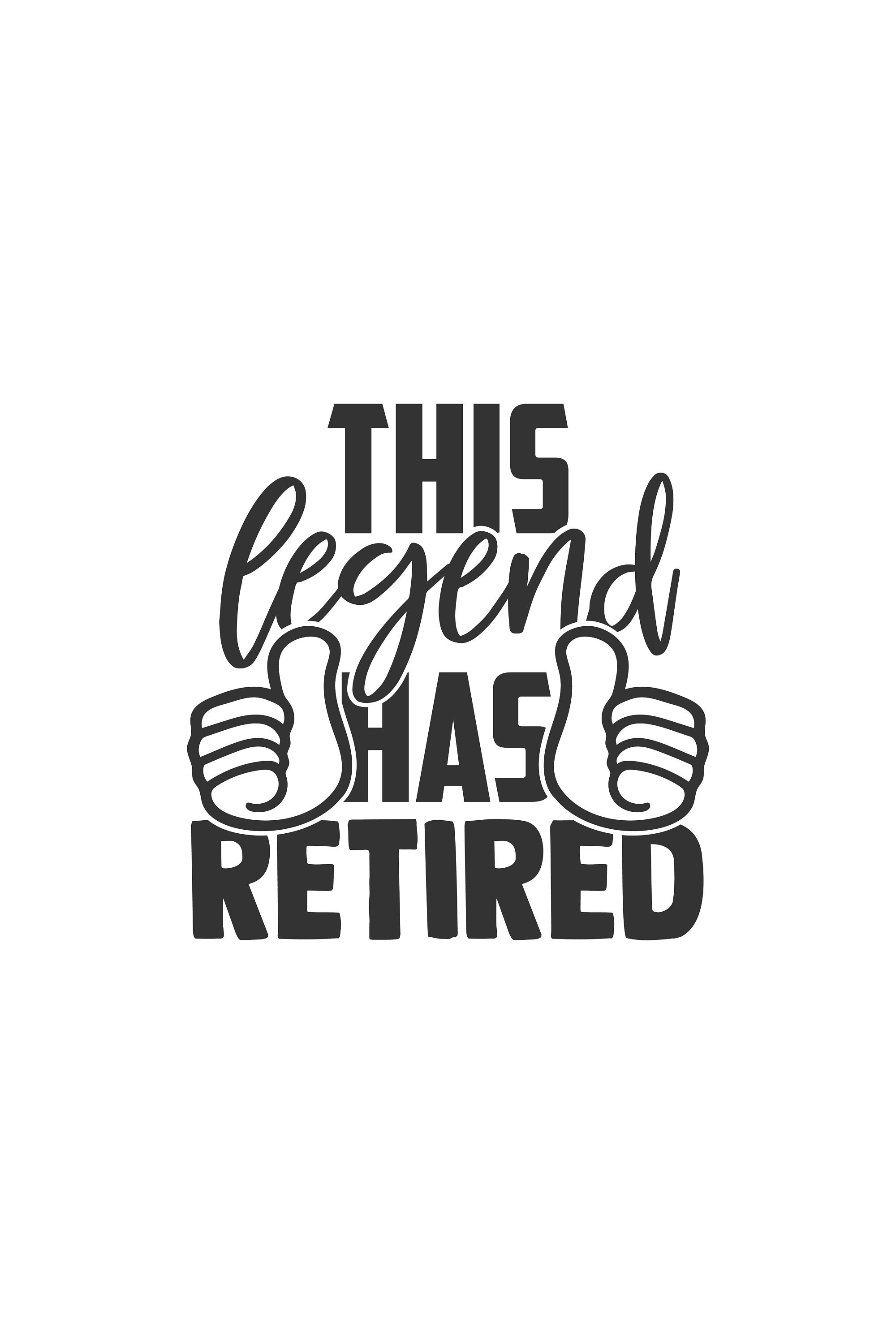Retired Sticker Vinyl Decal Cute Funny Etsy