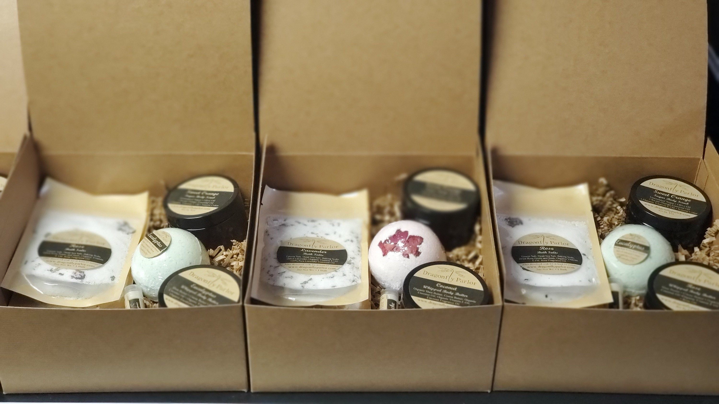 Handmade Spa in a Box Care Package Gift Box Bath Salts Etsy