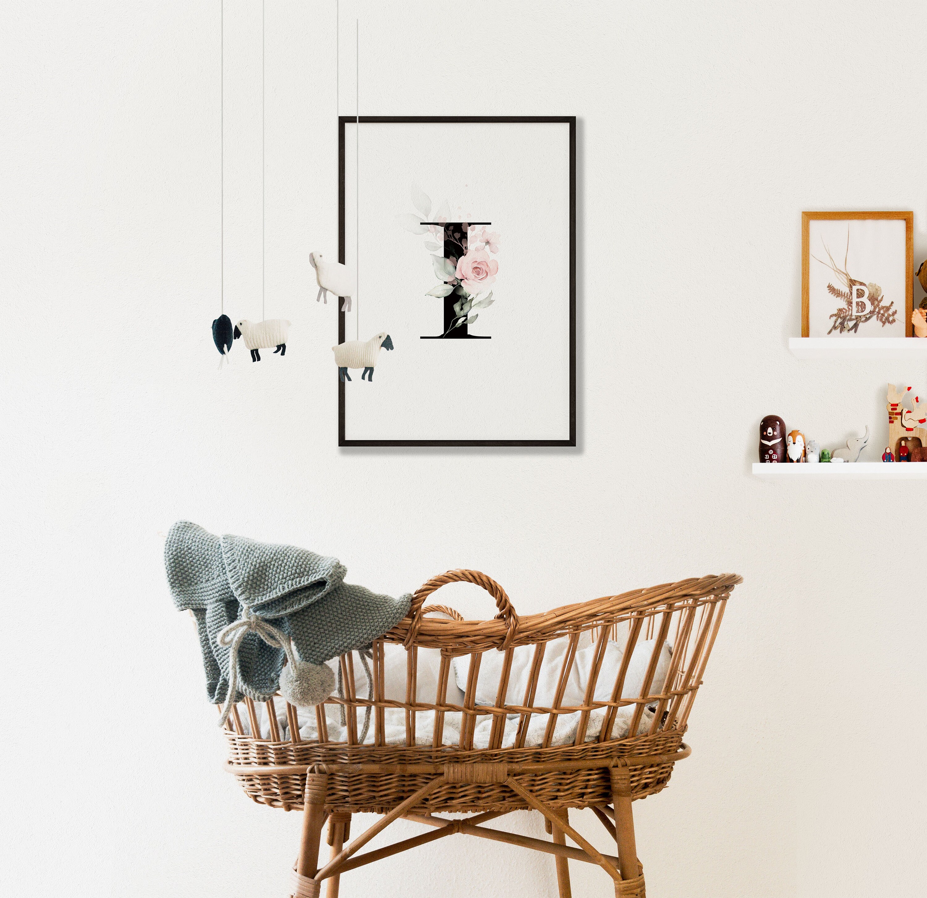 Alphabet Print Letter I Letter I Print Letter I Poster | Etsy