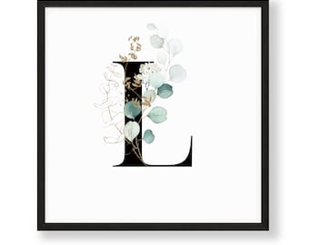 Letter L Print | Etsy