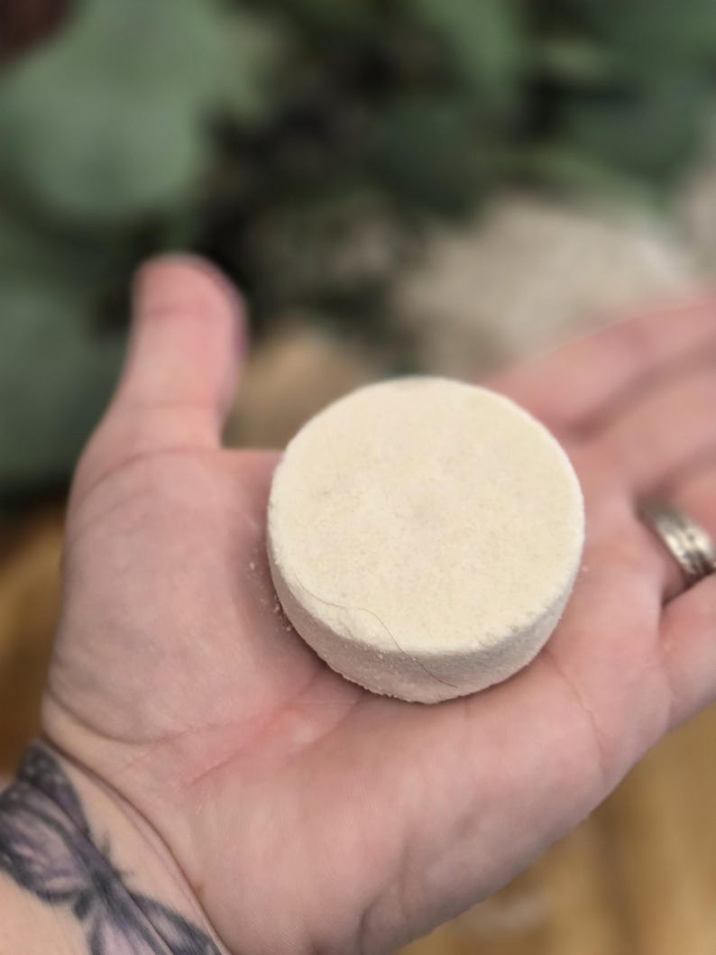 Breathe Easy Eucalyptus & Menthol Shower Steamer | Shower Bombs | Shower Tablets | Aromatherapy | Stocking Stuffer | Spa Shower | Self-Care image 3