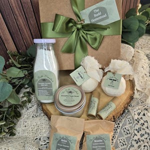 Self Care Pamper Gift Box | Kit | Package | Thinking of You | Gift Basket for Her, Mom, Grandma | Organic Ingredients | Ready to Ship
