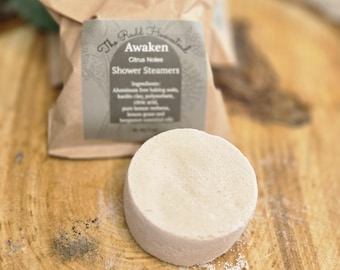 Awaken Shower Steamer | Essential Oils Aromatherapy Spa Gift