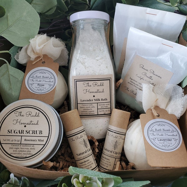 Self Care Pamper Gift Box (Gift wrap included)