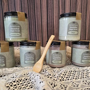 Emulsified Sugar Scrub | Natural Oils for Silky Smooth Skin