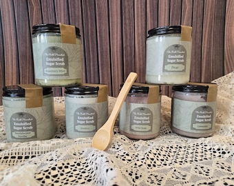 Emulsified Sugar Scrub | Natural Oils for Silky Smooth Skin