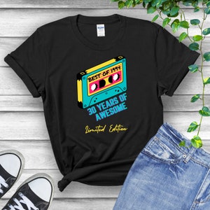 1994 limited edition shirt, vintage 1994 shirt, 30th birthday shirt, 30th birthday gift, retro 90's cassette tape shirt, best of 1994 tee