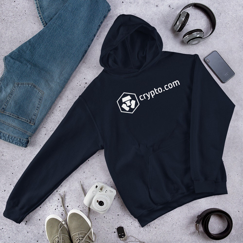 Crypto.com Hoodie: CRO Cronos Cryptocurrency Sweatshirt - Etsy