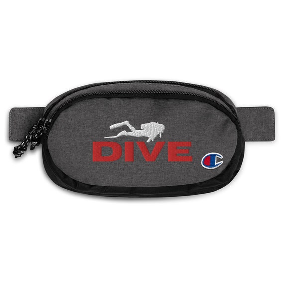 Dive Fanny Pack Scuba Fanny Pack Diver Embroidered Champion Etsy