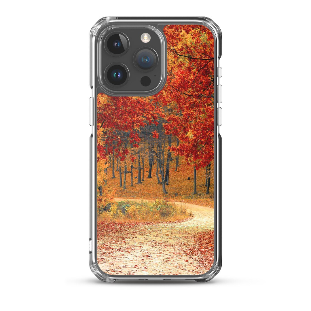 Fall iPhone Case, Fall iPhone 15, 14, 13 Case, Fall Leaves iPhone Case