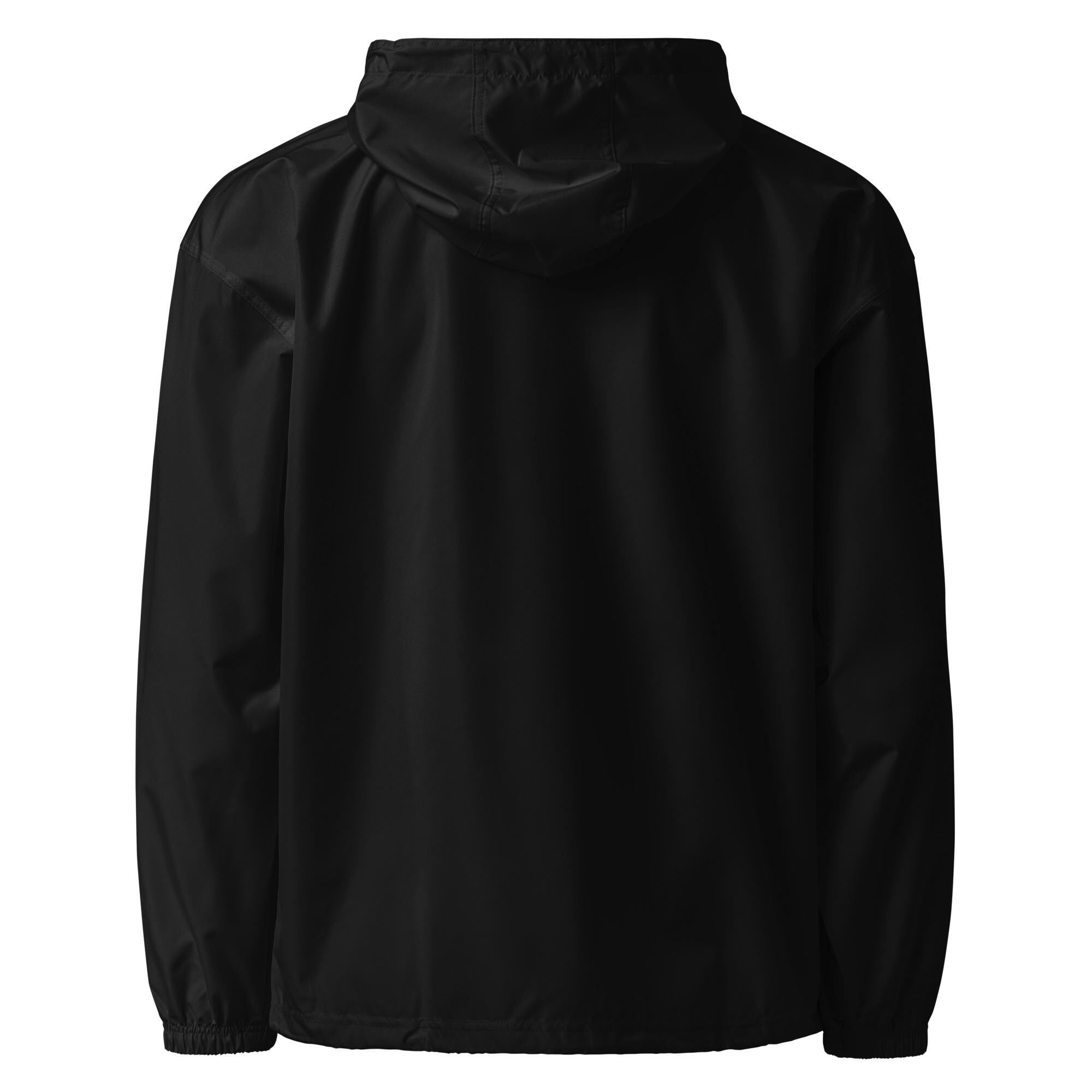 Crypto.com Embroidered Champion Packable Jacket: Wind & Rain
