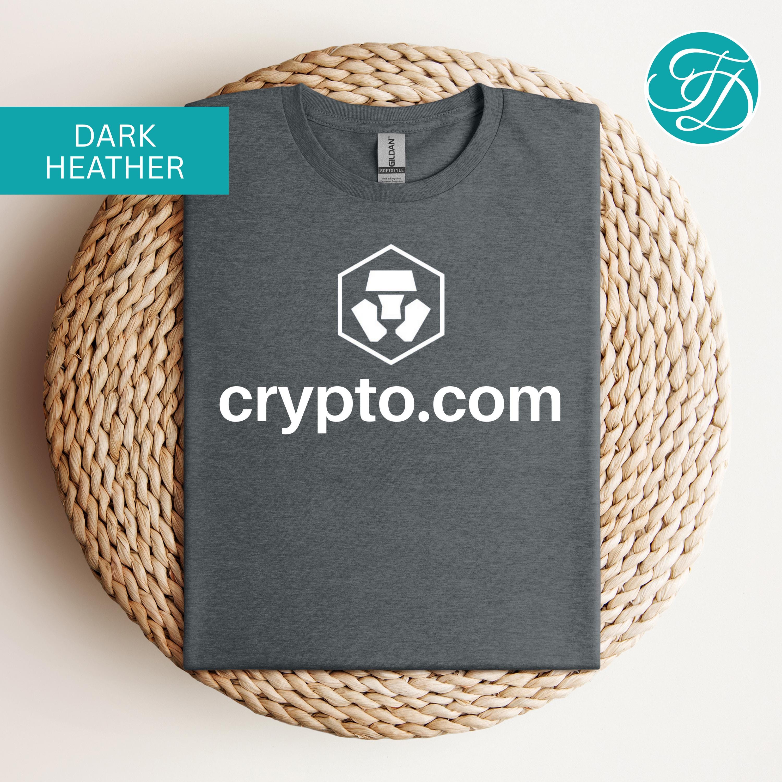 Crypto.com T-shirt: CRO Cronos Cryptocurrency Apparel - Etsy