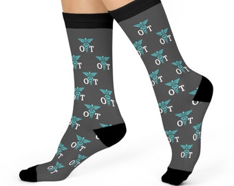 Occupational Therapy Socks, Gift For Occupational Therapist, Occupational Therapist Thank You Gift, Occupational Therapy Graduation Gift