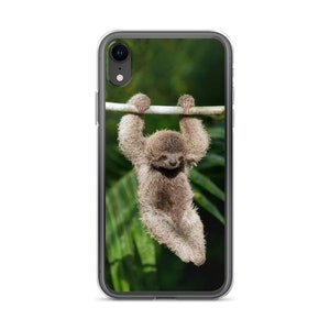 Baby Sloth iPhone Case: Protective Phone Cover