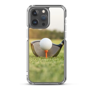 Golf iPhone Case: Golfer Gift, Durable Hybrid TPU & PC Material