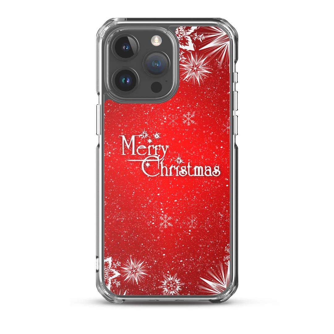 Christmas iPhone Case, Holiday iPhone 15, 14, 13 Pro Max Case, iPhone ...