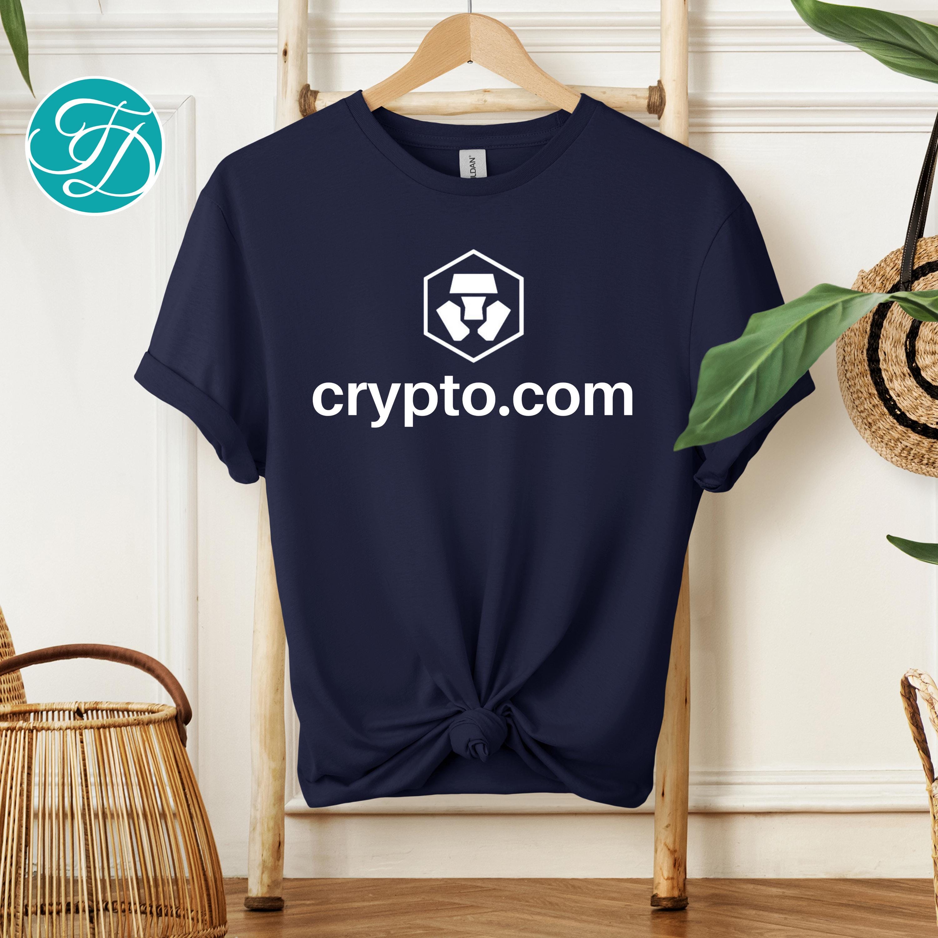 Crypto.com T-shirt: CRO Cronos Cryptocurrency Apparel - Etsy