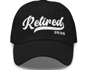 Gepensioneerde hoed uit 2026, pensioencadeau voor collega, pensioenfeestcadeau