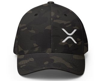 Xrp Ripple Baseball Cap Classic Adjustable Hat Black