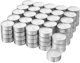 100 Tealights Tealight Candle for TeaLight Stove Candle Candles
