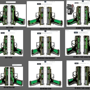 Springfield Templates for Design and Engraving (beyond Affordable) - Etsy
