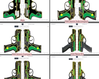 38 Beretta Templates for Laser Engraving and Design