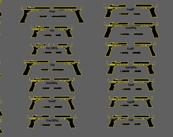 Glock Templates for design and engraving (Beyond Affordable)