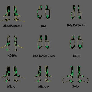 Plantillas Kimber para diseño y grabado (más que asequibles)